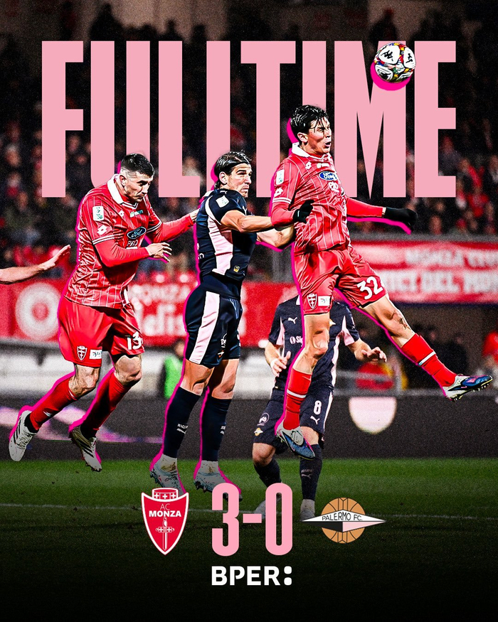 意乙巴勒莫客场0-3惨败蒙扎 因扎吉执教首战告负