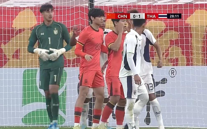 U23国足首战告负 0-2不敌泰国队