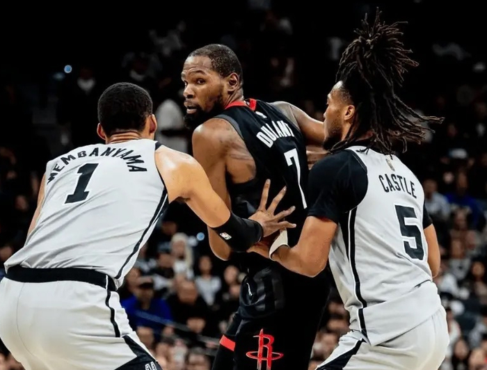 杜兰特低迷表现暴露火箭战术困境