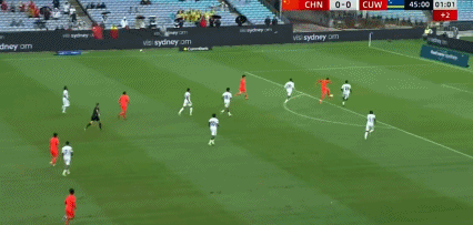 张玉宁破门终结国足498天进球荒