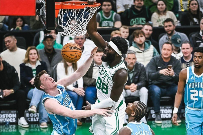 凯尔特人双探花联手制胜 黄蜂四连胜终结